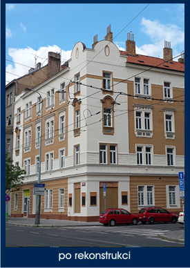 Generální oprava fasádního pláště ul.Plynární 31,Praha 7 po rekonstrukci